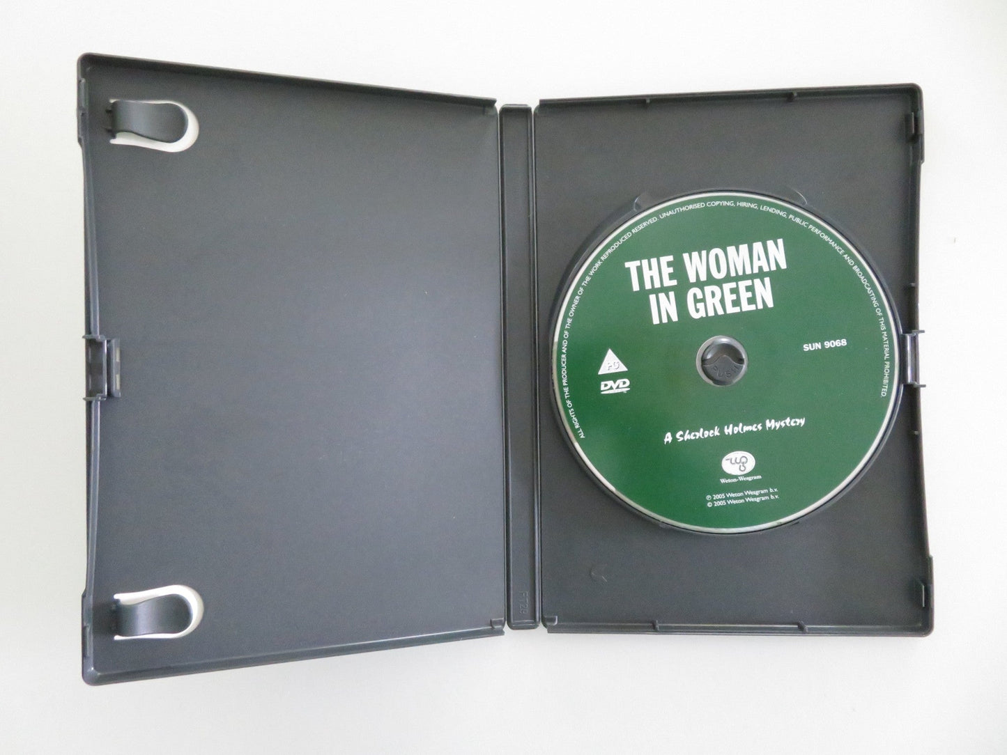 THE WOMAN IN GREEN (DVD) SHERLOCK HOLMES BASIL RATHBONE 1945 REGION ALL Movie posters