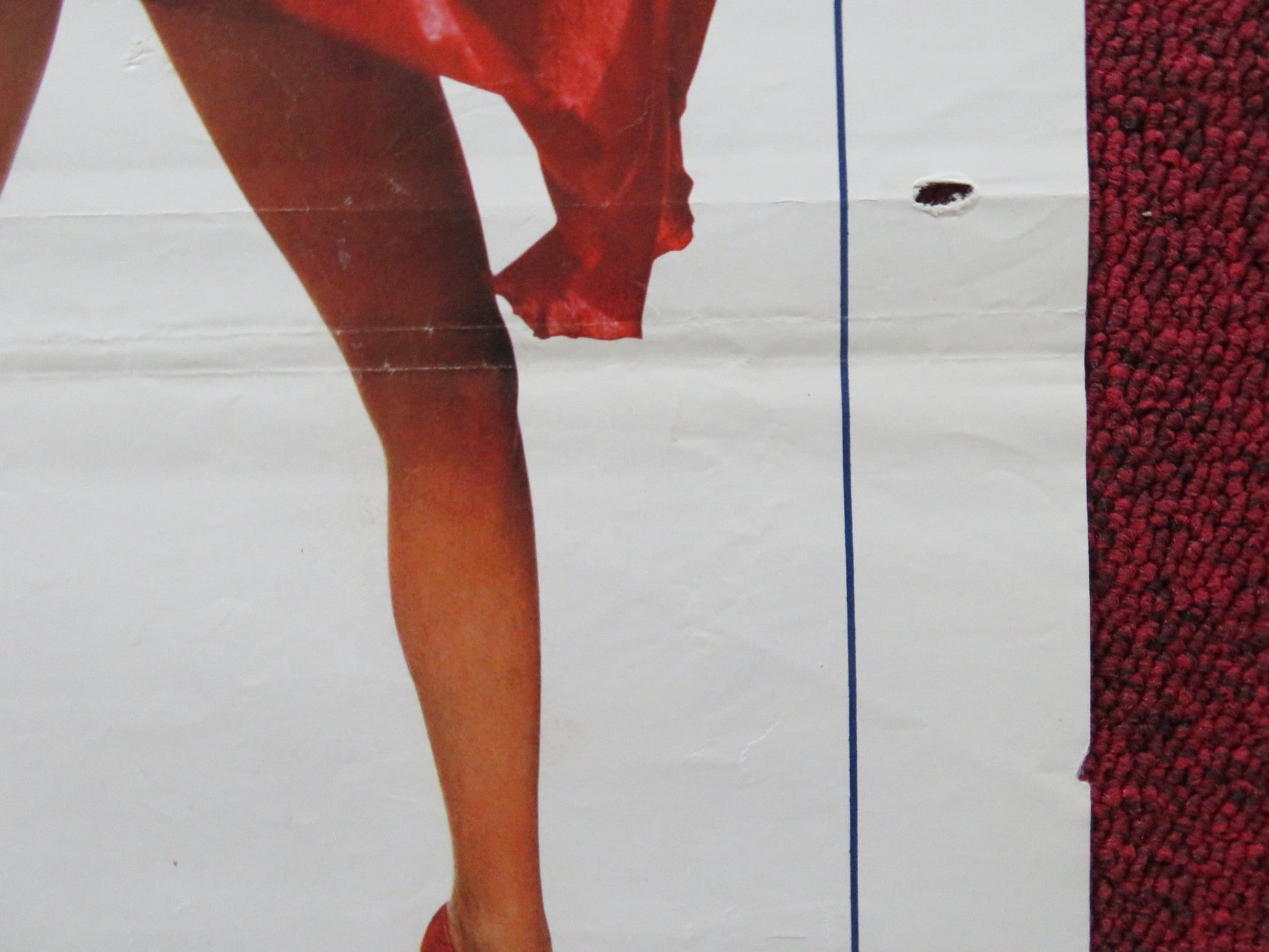 THE WOMAN IN RED ITALIAN LOCANDINA POSTER GENE WILDER KELLY LE BROCK 1984 Rendezvous Cinema Movie posters