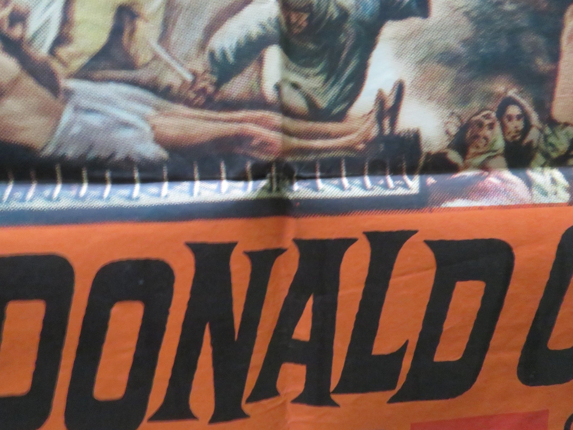 THE WONDERS OF ALADDIN FOLDED US ONE SHEET POSTER DONALD O'CONNOR 1961 Movie posters