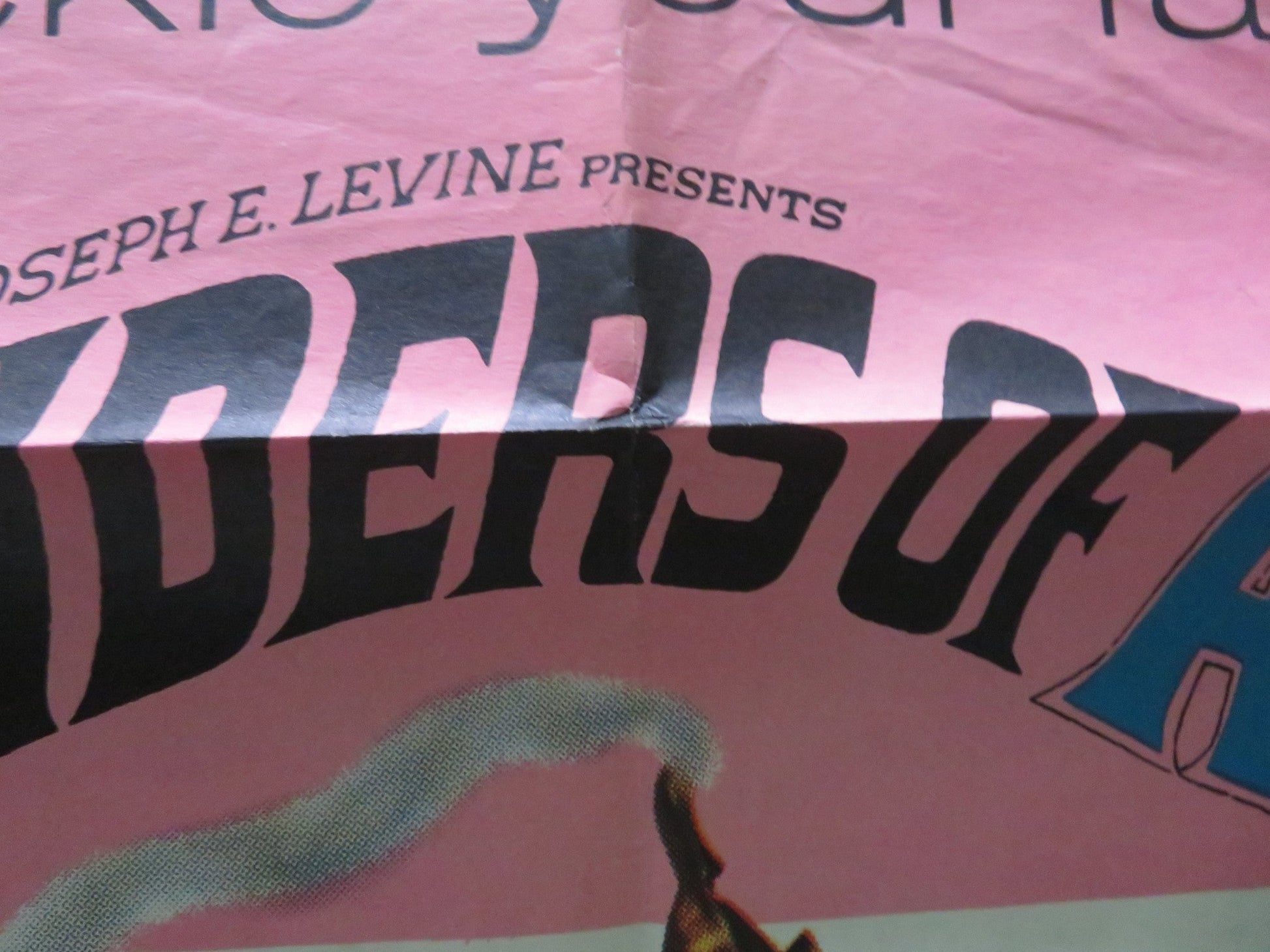 THE WONDERS OF ALADDIN FOLDED US ONE SHEET POSTER DONALD O'CONNOR 1961 Movie posters