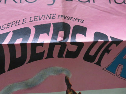 THE WONDERS OF ALADDIN FOLDED US ONE SHEET POSTER DONALD O'CONNOR 1961 Movie posters