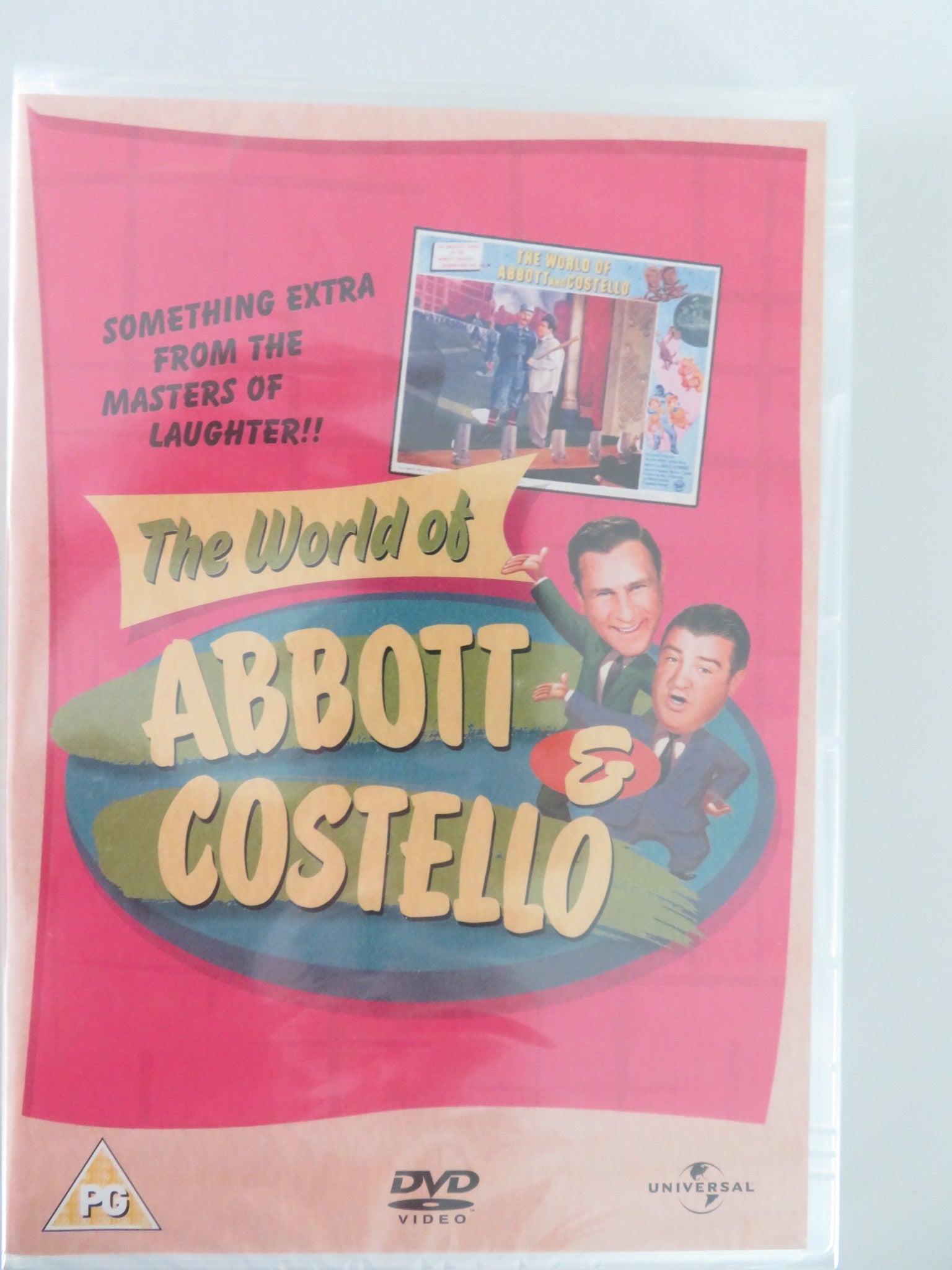 THE WORLD OF ABBOTT & COSTELLO (DVD) LOU COSTELLO BUD ABBOTT 1965 REGION 2 Movie posters