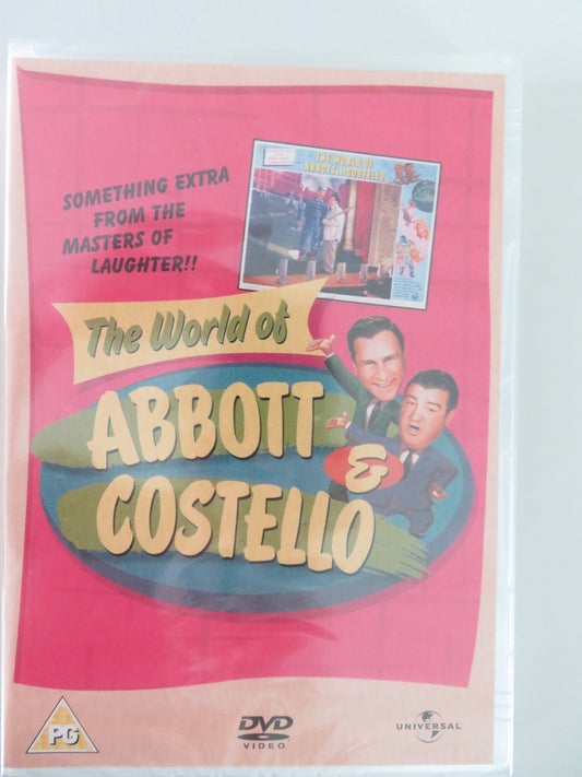 THE WORLD OF ABBOTT & COSTELLO (DVD) LOU COSTELLO BUD ABBOTT 1965 REGION 2 Movie posters