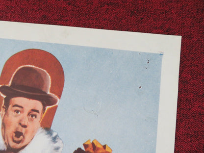 THE WORLD OF ABBOTT & COSTELLO FOLDED US ONE SHEET POSTER JACK E. LEONARD 1965 Movie posters