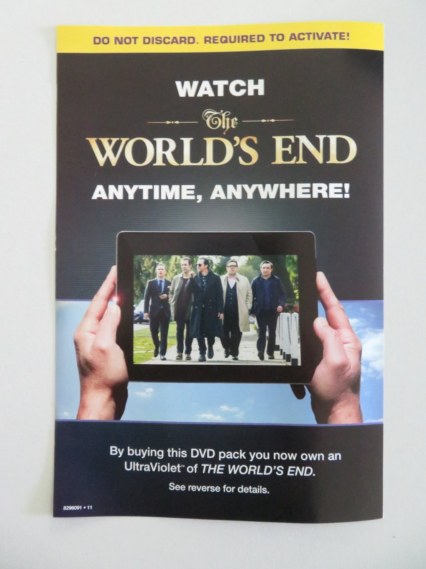 THE WORLD'S END (DVD) SIMON PEGG NICK FROST 2013 REGION 2, 4 Movie posters