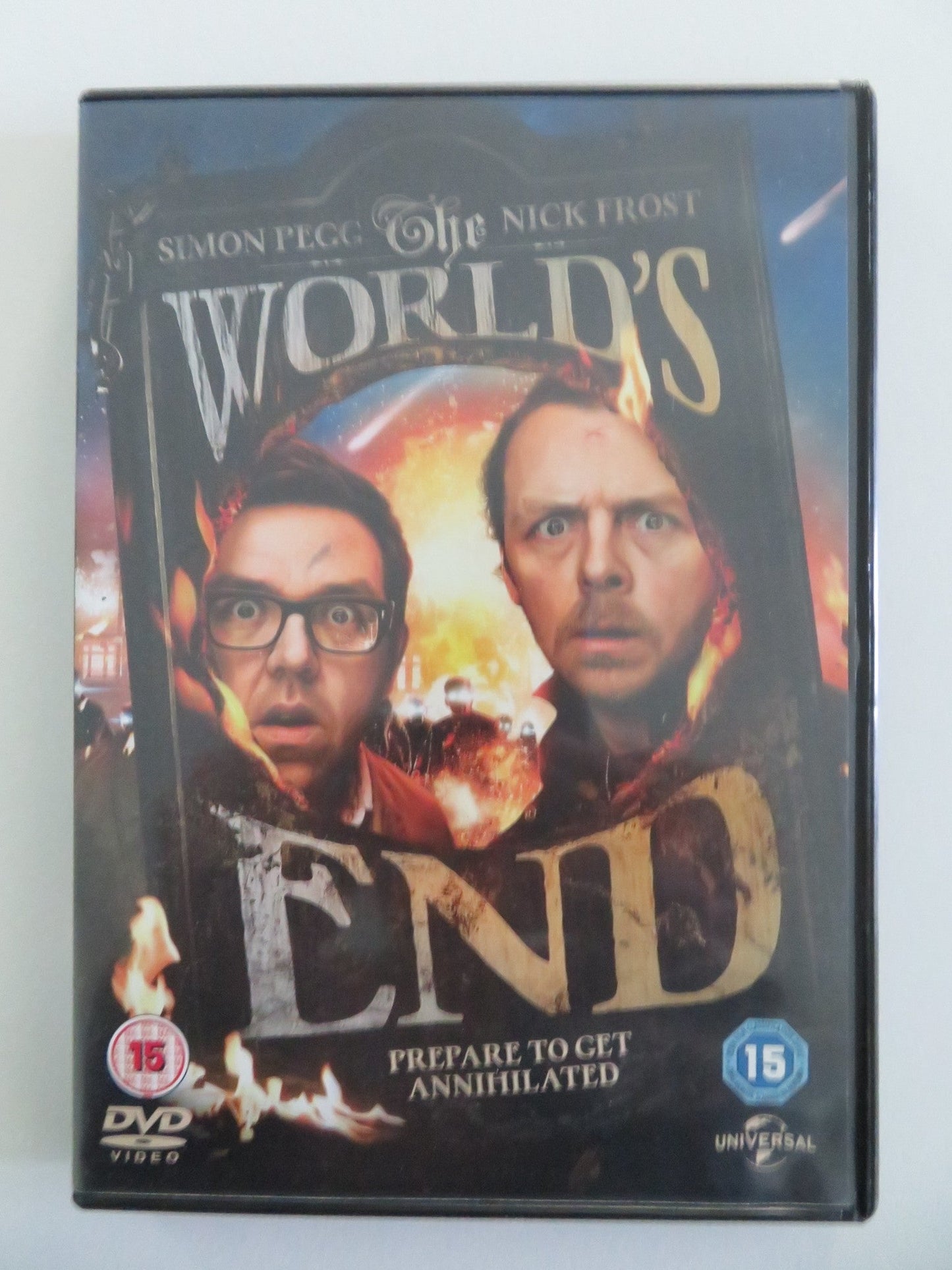 THE WORLD'S END (DVD) SIMON PEGG NICK FROST 2013 REGION 2, 4 Movie posters