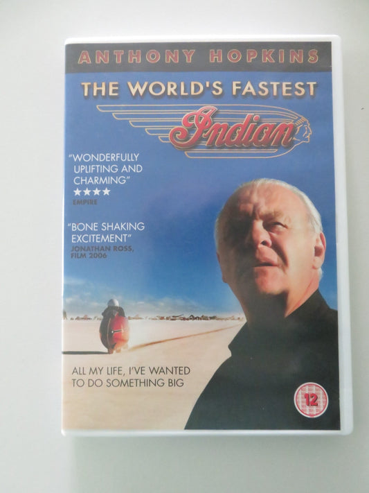 The World's Fastest Indian (DVD) Anthony Hopkins Iain Rea 2005 Region 2 Movie posters