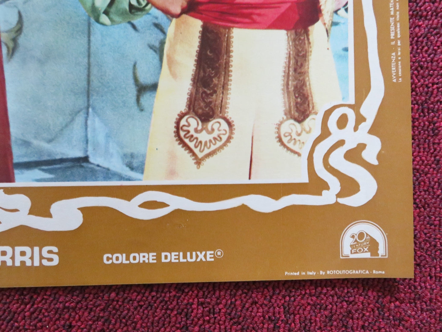 THE WORLD'S GREATEST LOVER - C ITALIAN FOTOBUSTA POSTER GENE WILDER KANE 1977 Rendezvous Cinema Movie posters