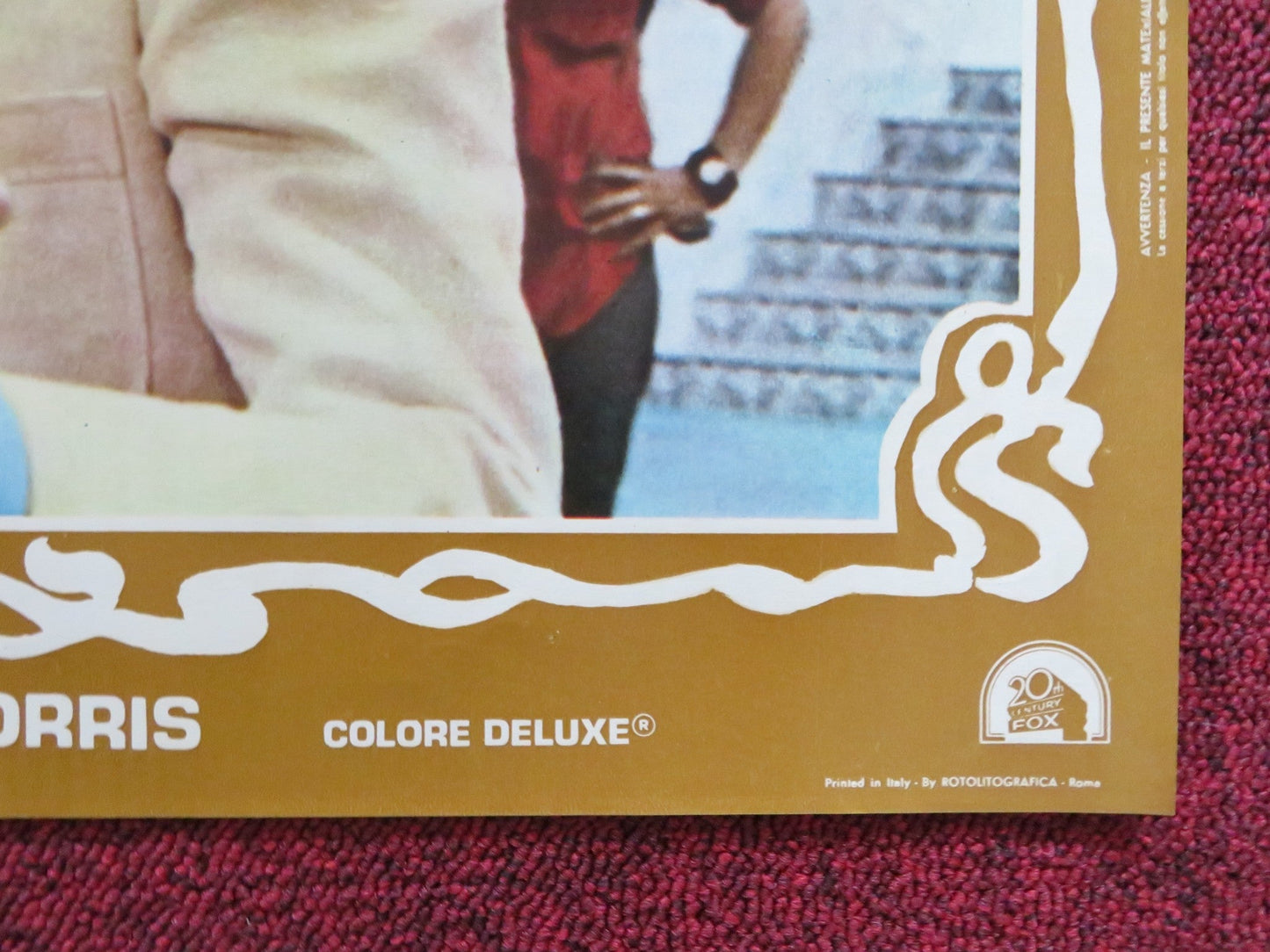 THE WORLD'S GREATEST LOVER - F ITALIAN FOTOBUSTA POSTER GENE WILDER KANE 1977 Rendezvous Cinema Movie posters