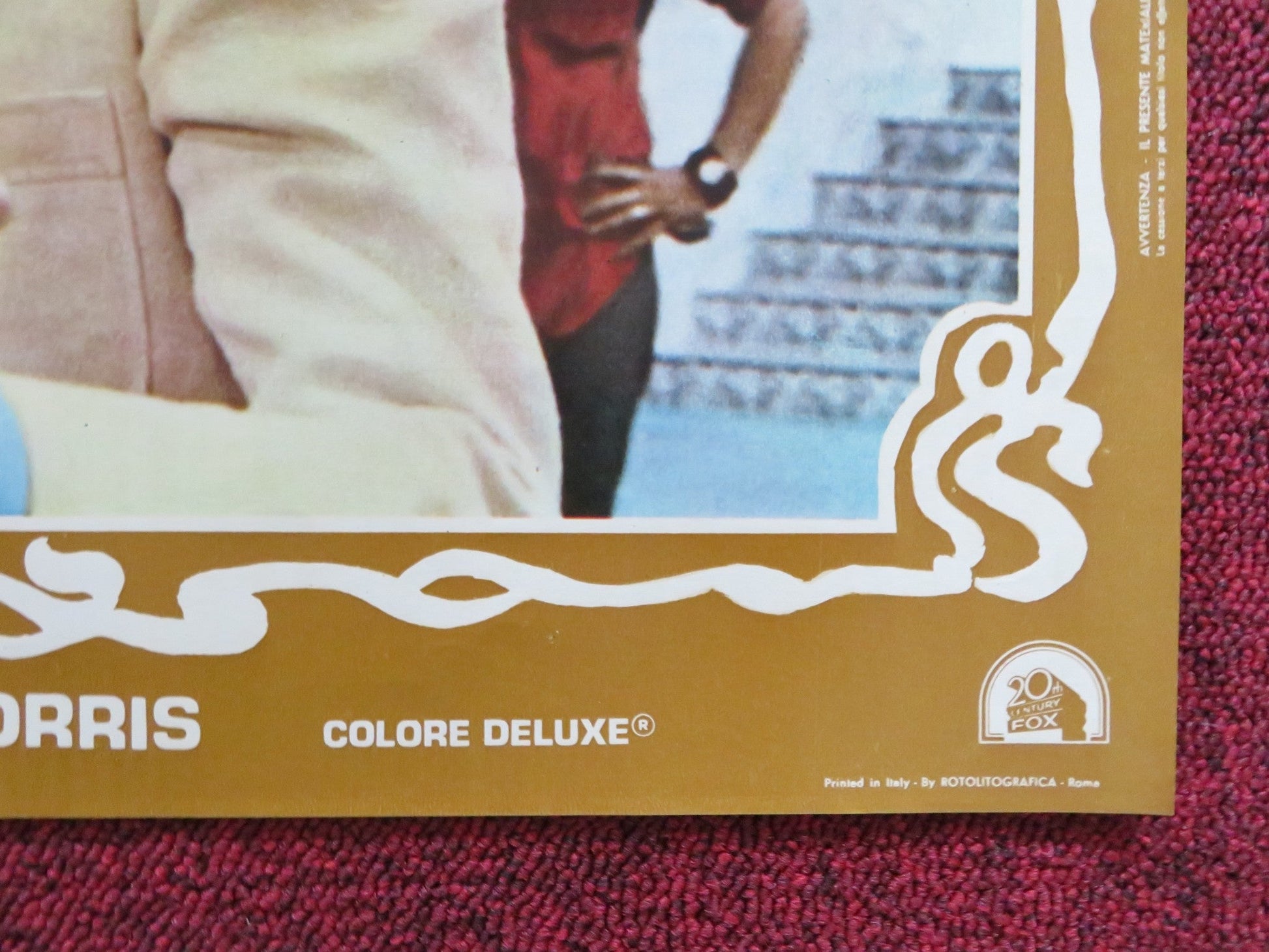 THE WORLD'S GREATEST LOVER - F ITALIAN FOTOBUSTA POSTER GENE WILDER KANE 1977 Rendezvous Cinema Movie posters