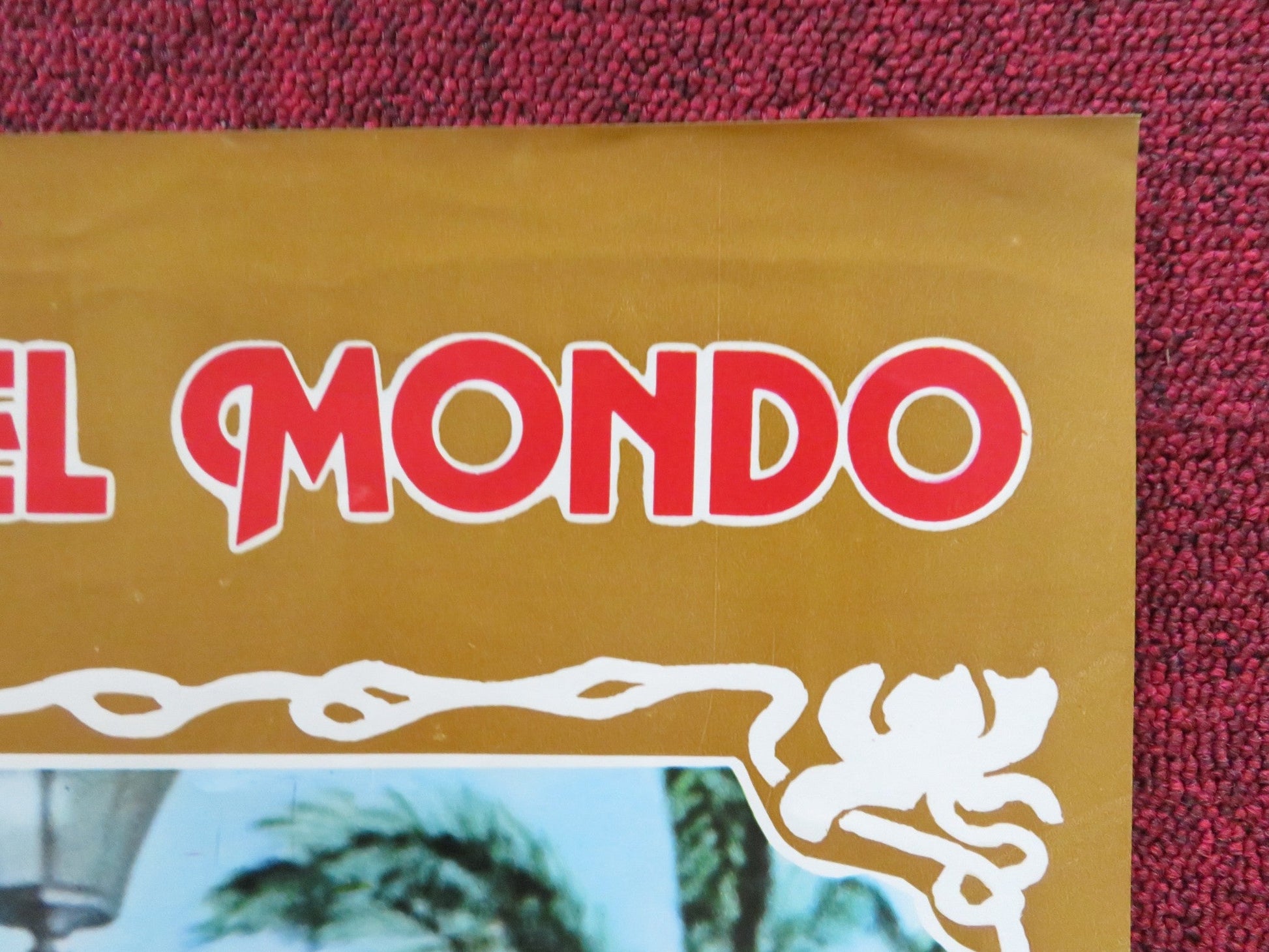 THE WORLD'S GREATEST LOVER - F ITALIAN FOTOBUSTA POSTER GENE WILDER KANE 1977 Rendezvous Cinema Movie posters