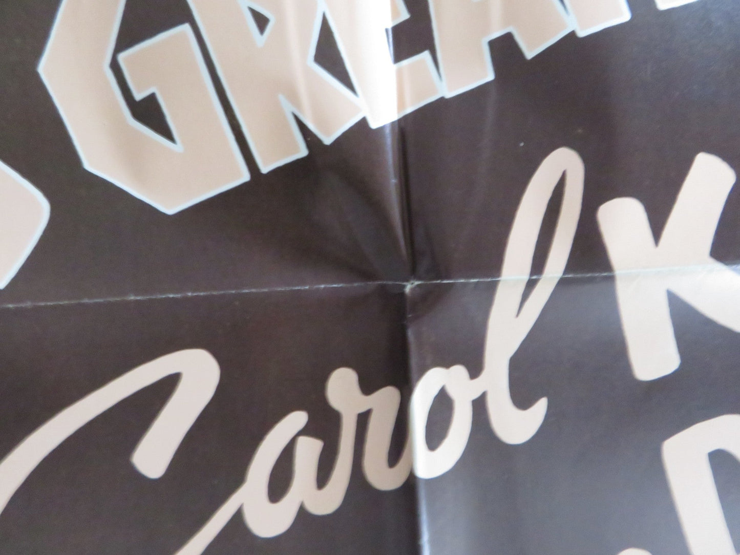 THE WORLD'S GREATEST LOVER FOLDED US ONE SHEET POSTER GENE WILDER C. KANE 1977 Rendezvous Cinema Movie posters