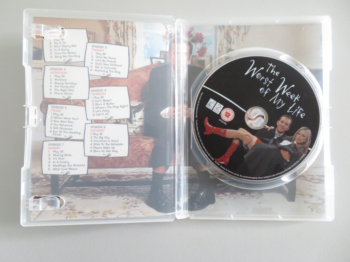 THE WORST WEEK OF MY LIFE - THE COMPLETE FIRST SERIES (DVD) 2004 REGION 2 Movie posters