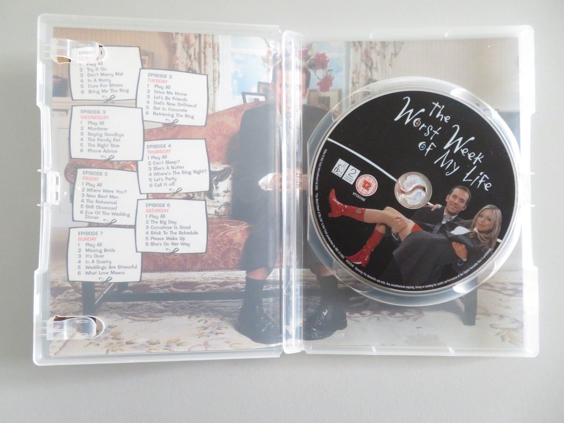 THE WORST WEEK OF MY LIFE - THE COMPLETE FIRST SERIES (DVD) 2004 REGION 2 Movie posters