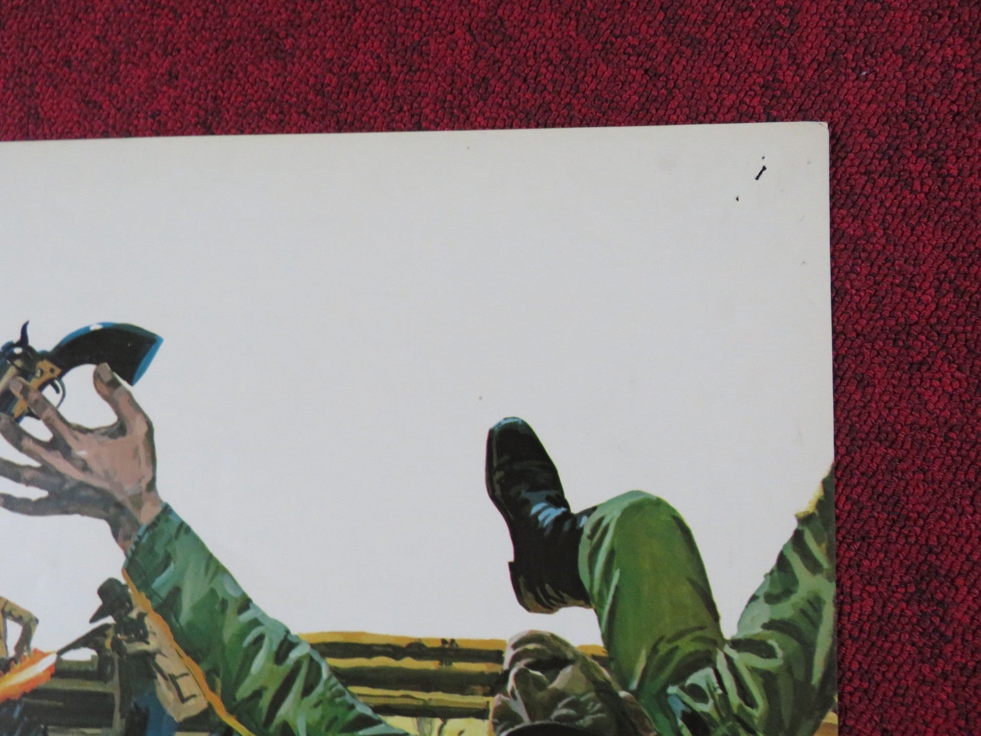 THE WRATH OF GOD FOLDED US ONE SHEET POSTER ROBERT MITCHUM FRANK LANGELLA 1972 Rendezvous Cinema Movie posters