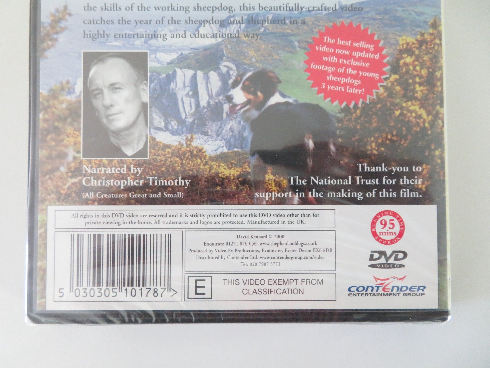 THE YEAR OF THE WORKING SHEEP DOG (DVD) CHRISTOPHER TIMOTHY 2000 REGION 2 Movie posters