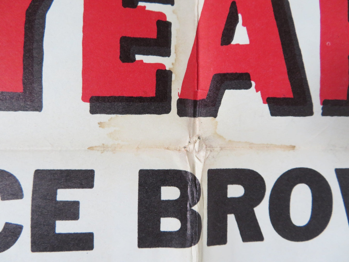 THE YEARLING FOLDED US ONE SHEET POSTER GREGORY PECK JANE WYMAN R1956 Rendezvous Cinema Movie posters