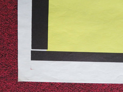 THE YELLOW CANARY FOLDED US ONE SHEET POSTER PAT BOONE BARBARA EDEN 1963 Rendezvous Cinema Movie posters