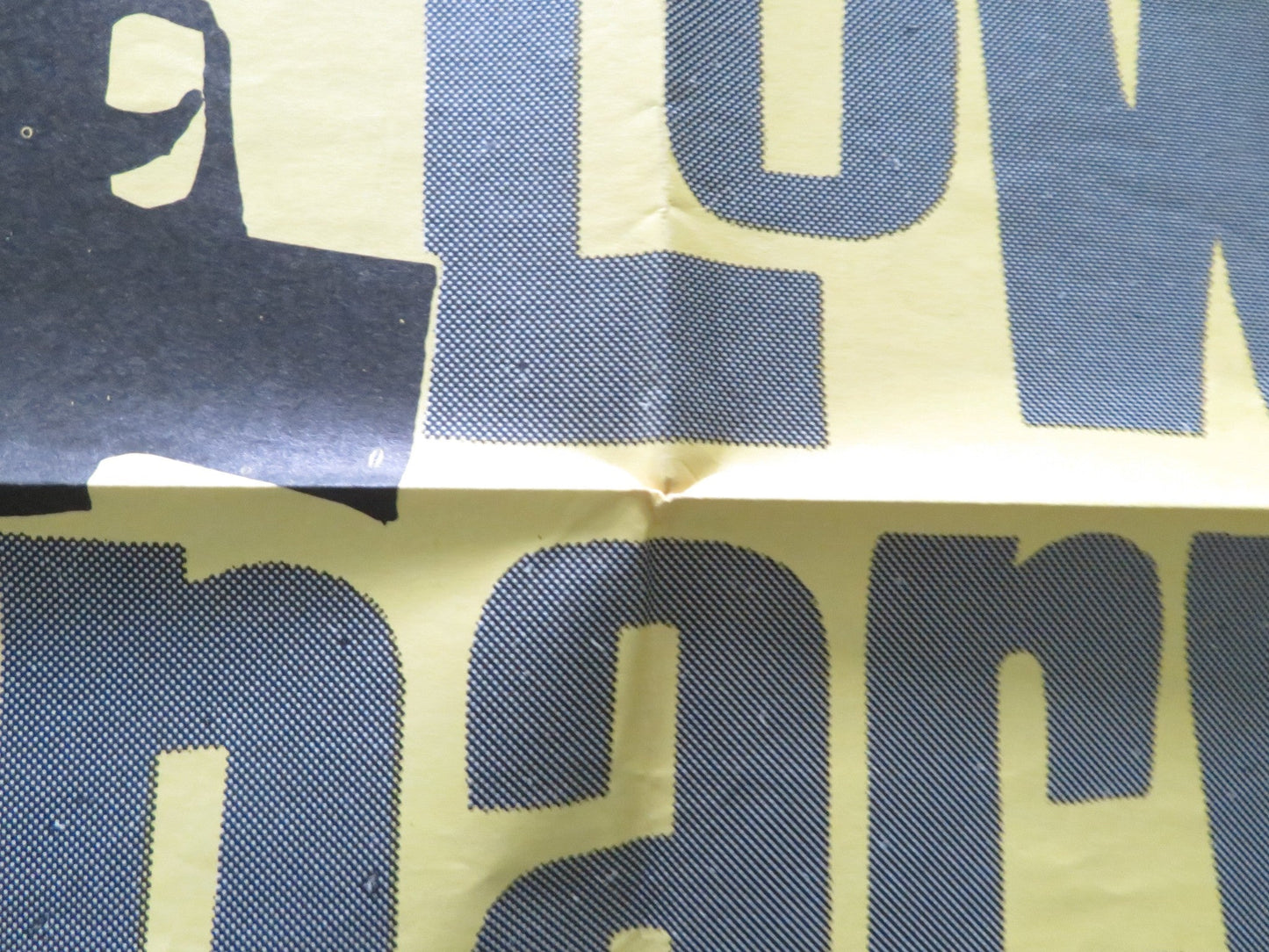 THE YELLOW CANARY FOLDED US ONE SHEET POSTER PAT BOONE BARBARA EDEN 1963 Rendezvous Cinema Movie posters