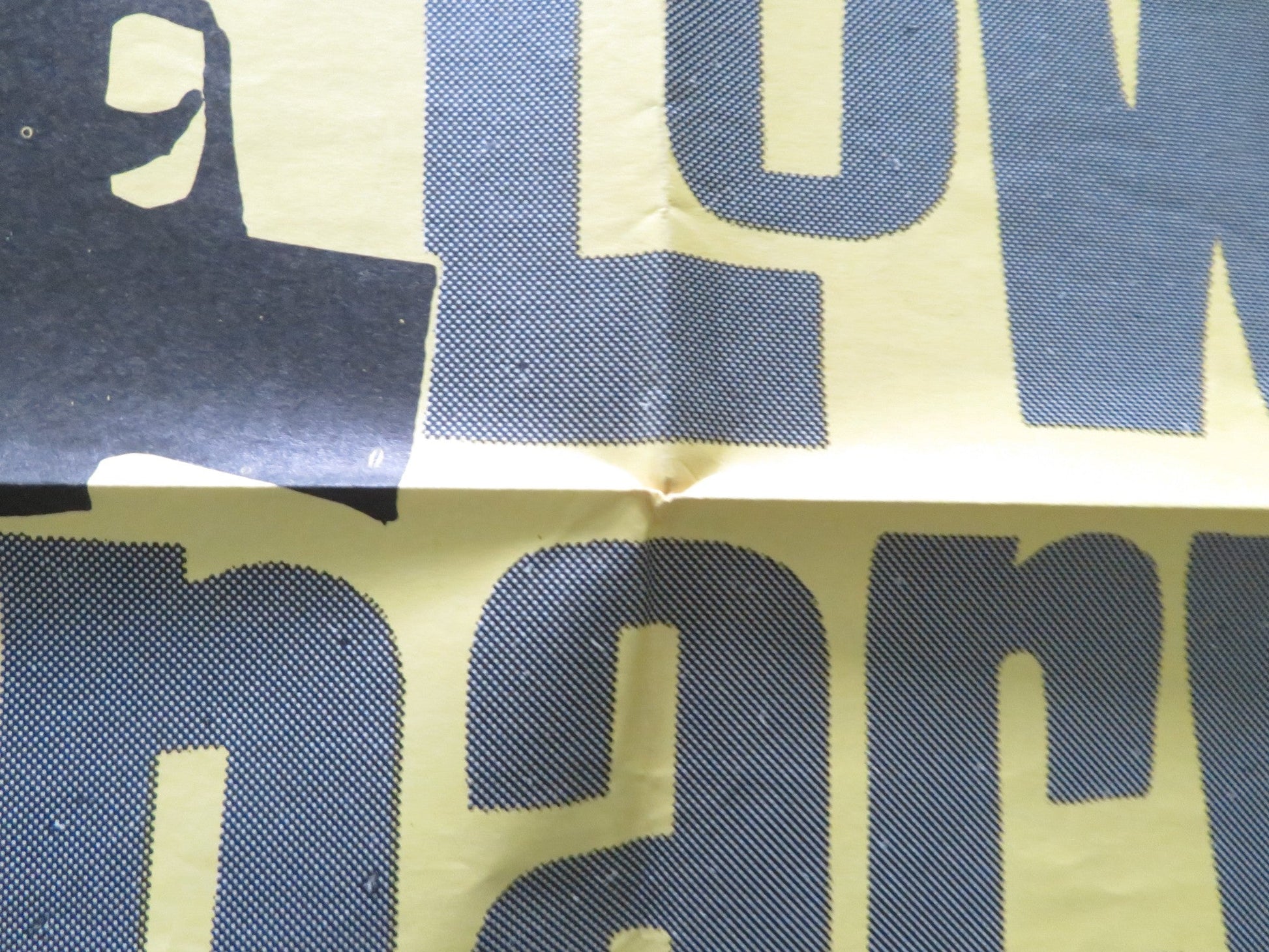 THE YELLOW CANARY FOLDED US ONE SHEET POSTER PAT BOONE BARBARA EDEN 1963 Rendezvous Cinema Movie posters