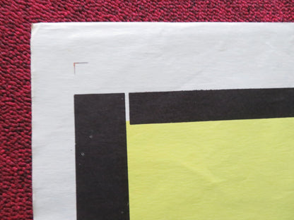 THE YELLOW CANARY FOLDED US ONE SHEET POSTER PAT BOONE BARBARA EDEN 1963 Rendezvous Cinema Movie posters