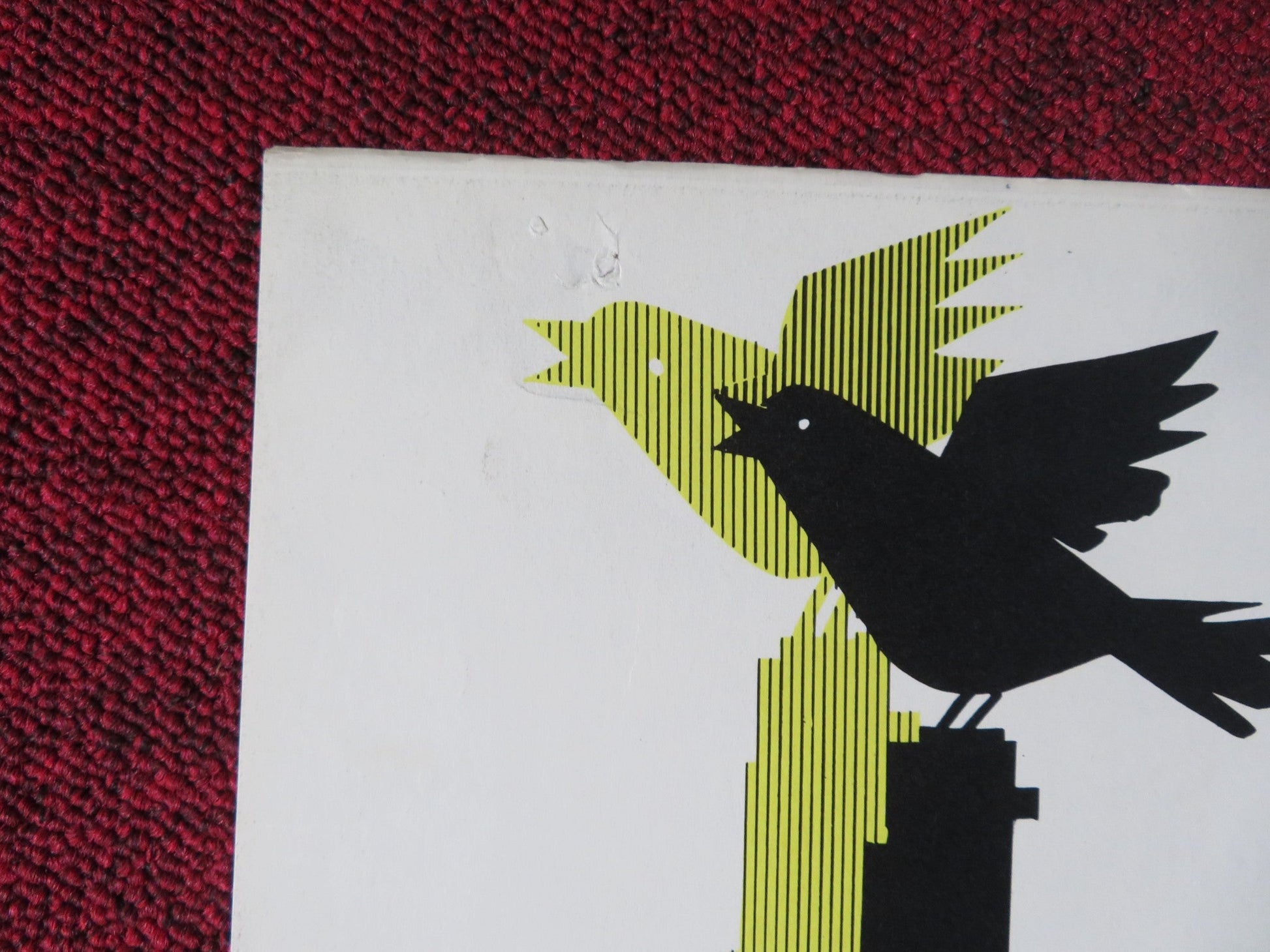 THE YELLOW CANARY GERMAN A1 POSTER FOLDED PAT BOONE BARBARA EDEN 1963 Rendezvous Cinema Movie posters