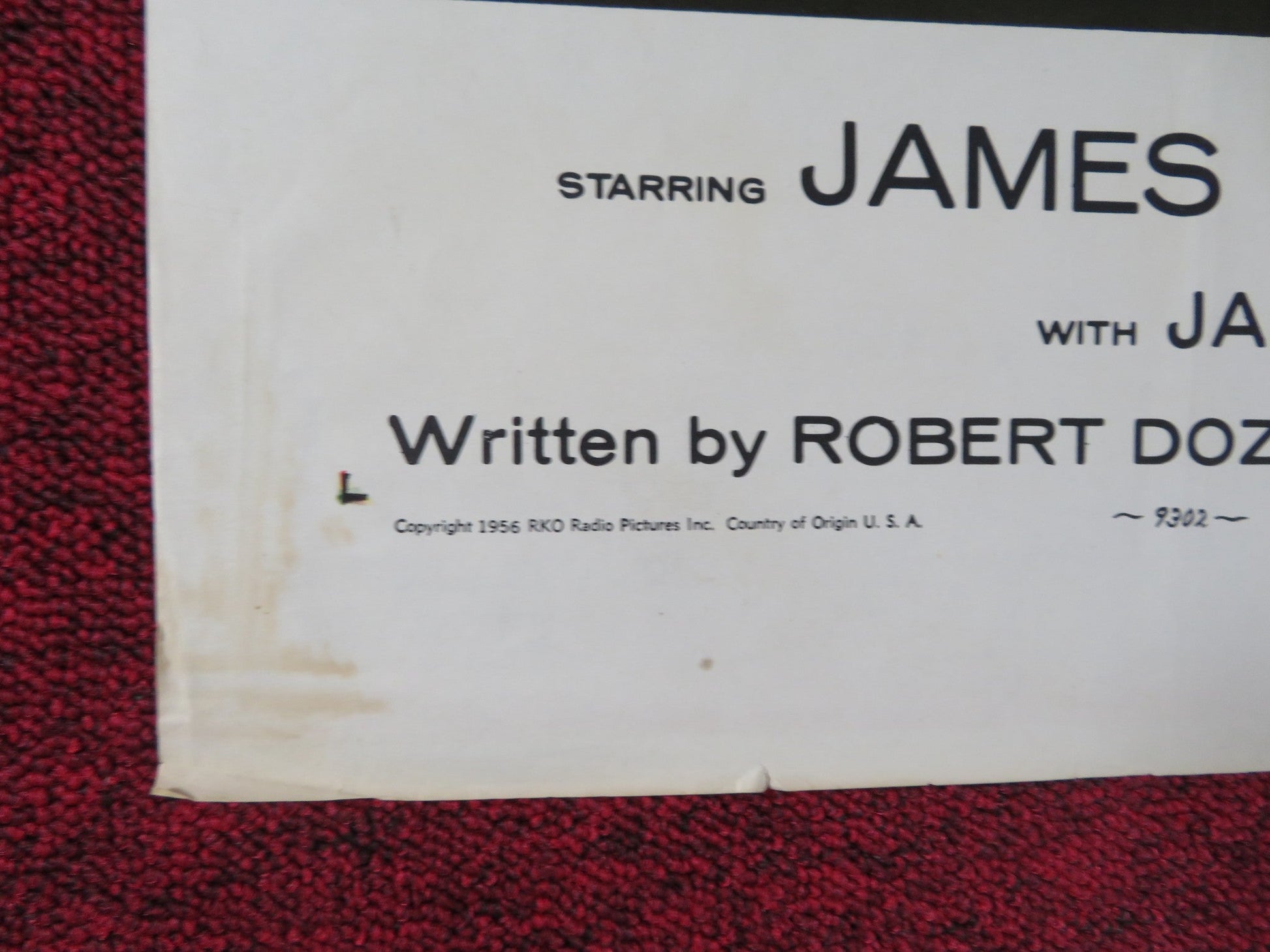 THE YOUNG STRANGER FOLDED US ONE SHEET POSTER JAMES MACARTHUR KIM HUNTER 1957 Rendezvous Cinema Movie posters