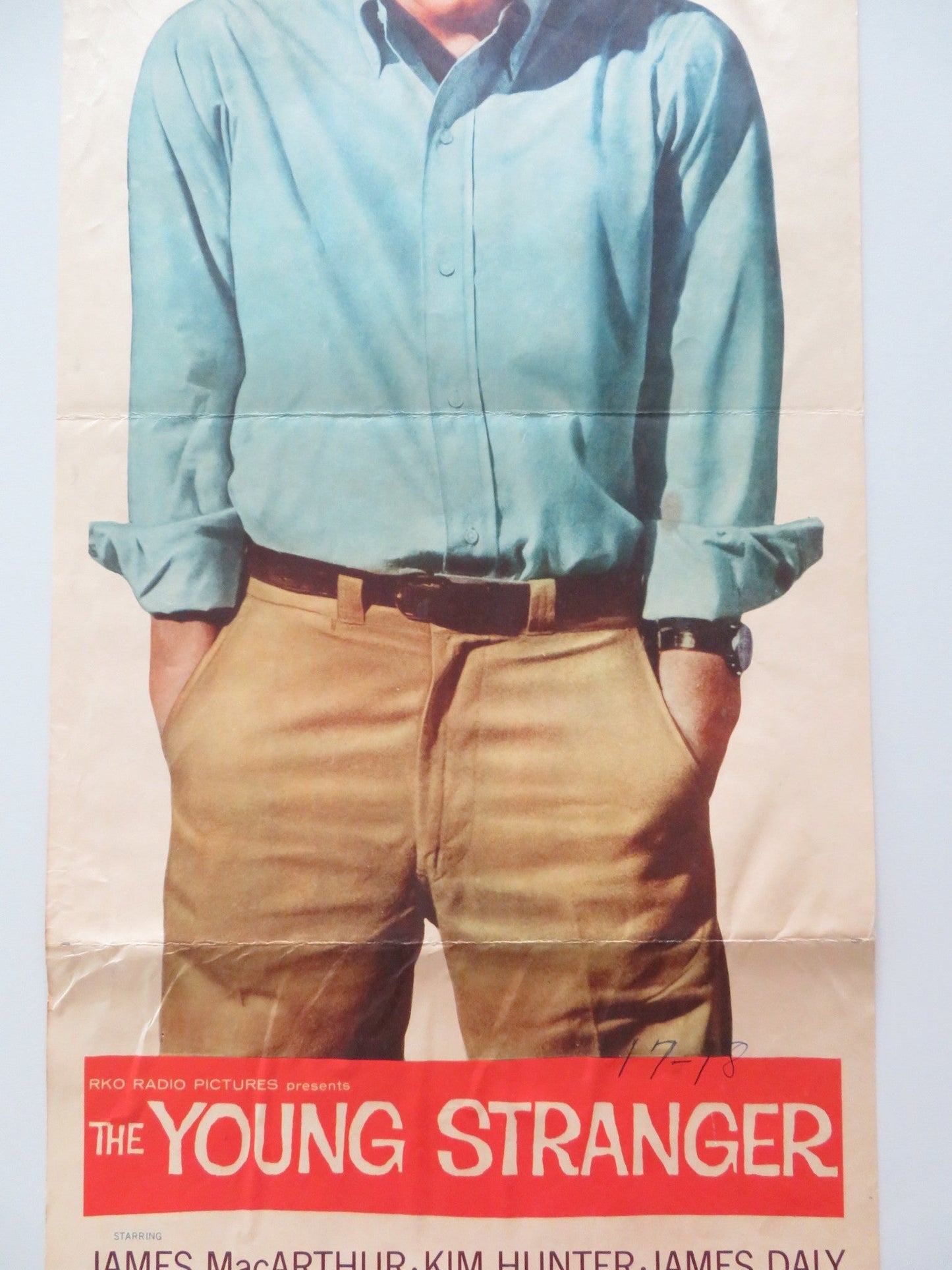 THE YOUNG STRANGER US INSERT POSTER JAMES MACARTHUR KIM HUNTER 1956 Rendezvous Cinema Movie posters
