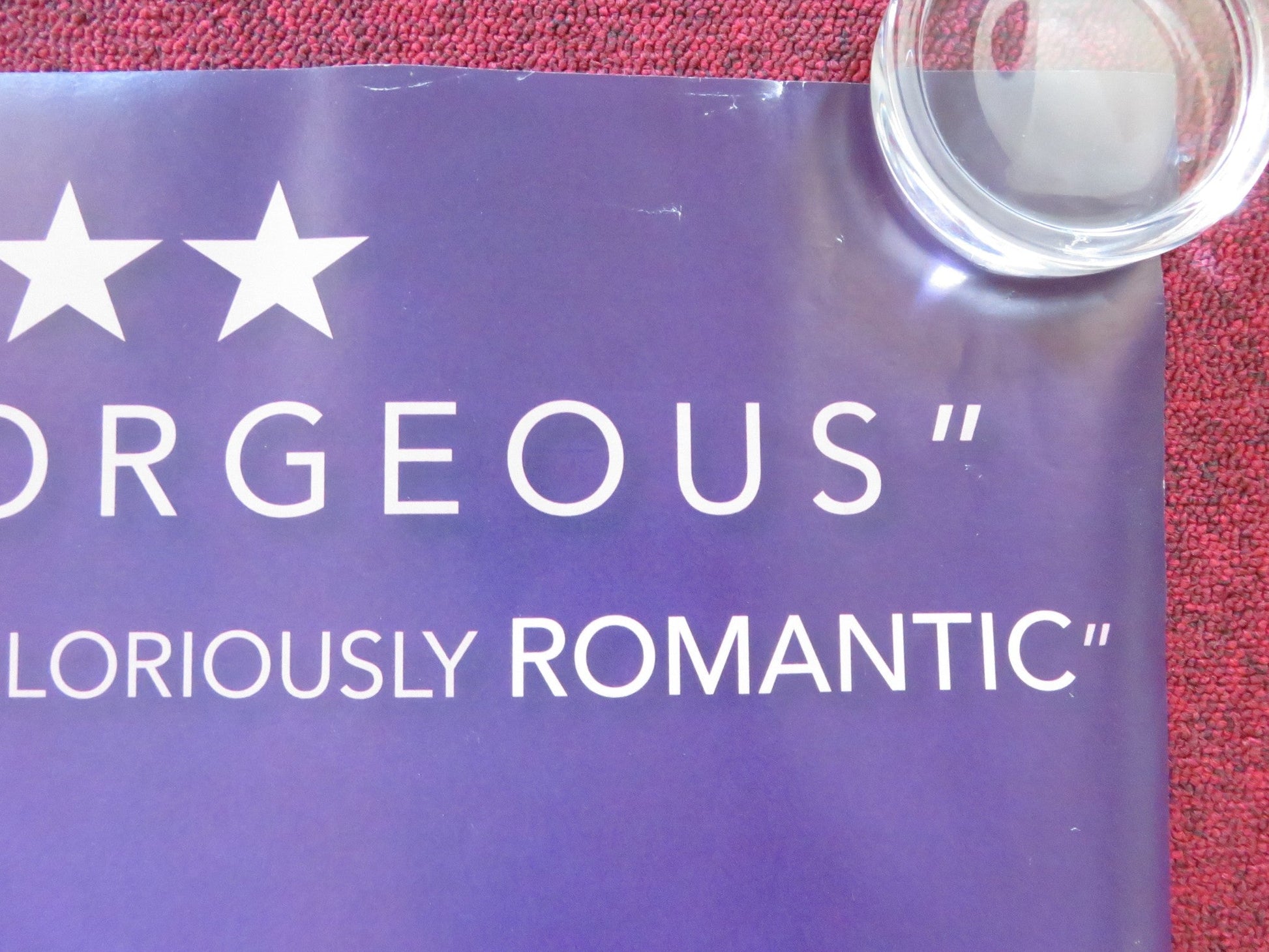 THE YOUNG VICTORIA UK QUAD ROLLED POSTER EMILY BLUNT RUPERT FRIEND 2009 Rendezvous Cinema Movie posters