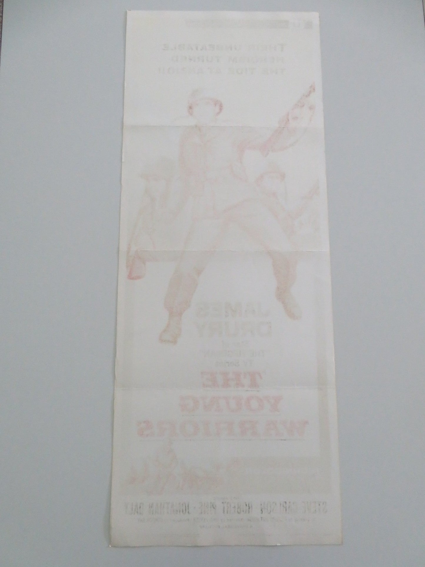 THE YOUNG WARRIORS US INSERT POSTER JAMES DRURY STEVE CARLSON 1966 Movie posters