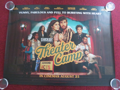 THEATER CAMP UK QUAD ROLLED POSTER BEN PLATT MOLLY GORDON 2023 Rendezvous Cinema Movie posters