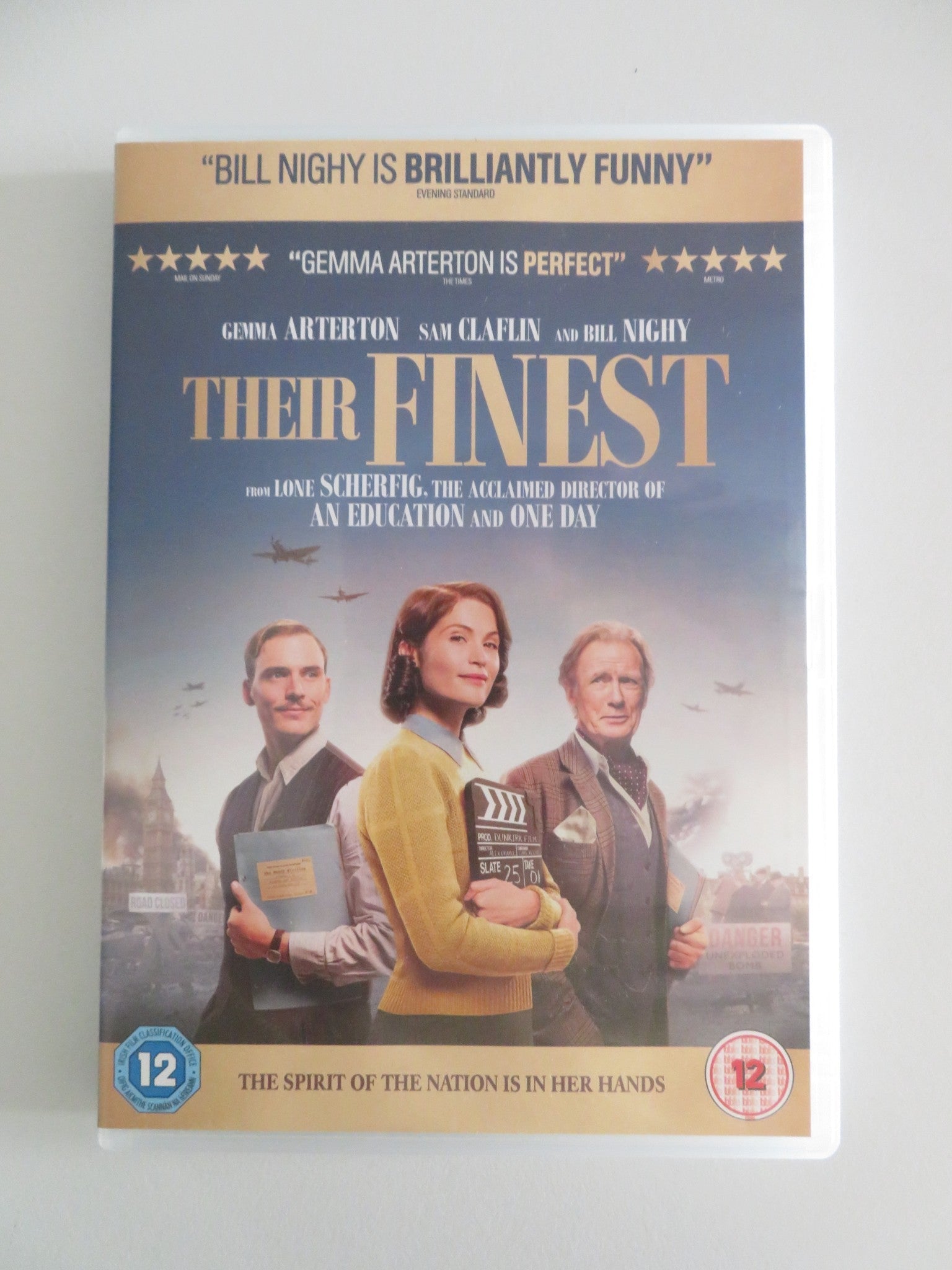 THEIR FINEST - B (DVD) GEMMA ARTERTON BILL NIGHY 2016 REGION 2 Movie posters