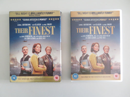THEIR FINEST - B (DVD) GEMMA ARTERTON BILL NIGHY 2016 REGION 2 Movie posters