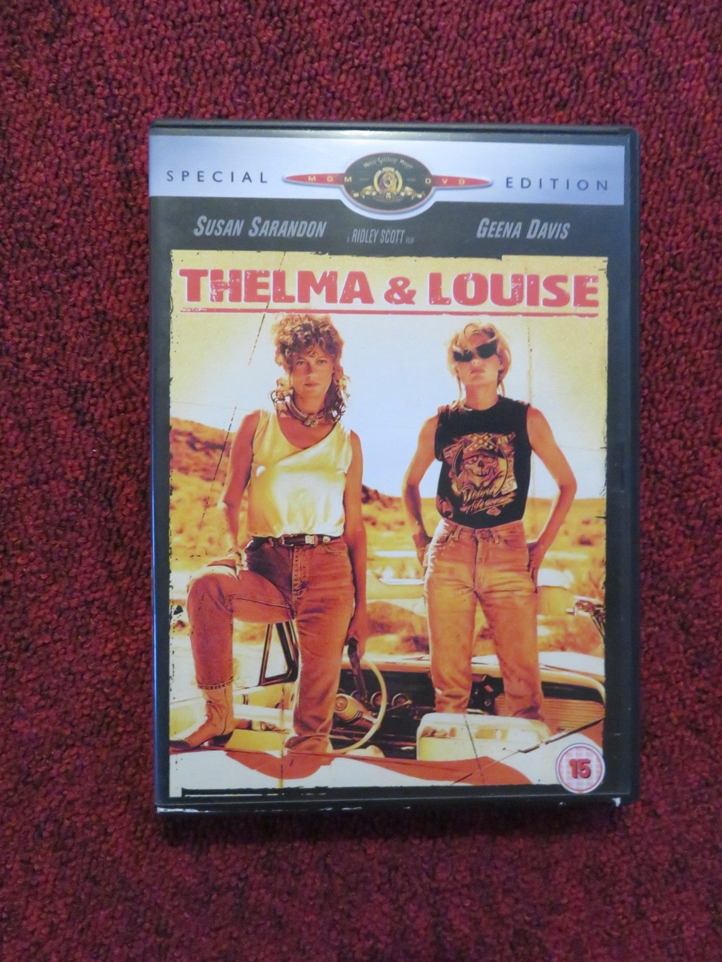 THELMA & LOUISE - SPECIAL EDITION (DVD) SUSAN SARANDON GEENA DAVIS 1991 REGION 2 Rendezvous Cinema Movie posters