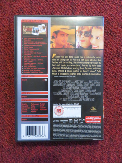 THELMA & LOUISE - SPECIAL EDITION (DVD) SUSAN SARANDON GEENA DAVIS 1991 REGION 2 Rendezvous Cinema Movie posters