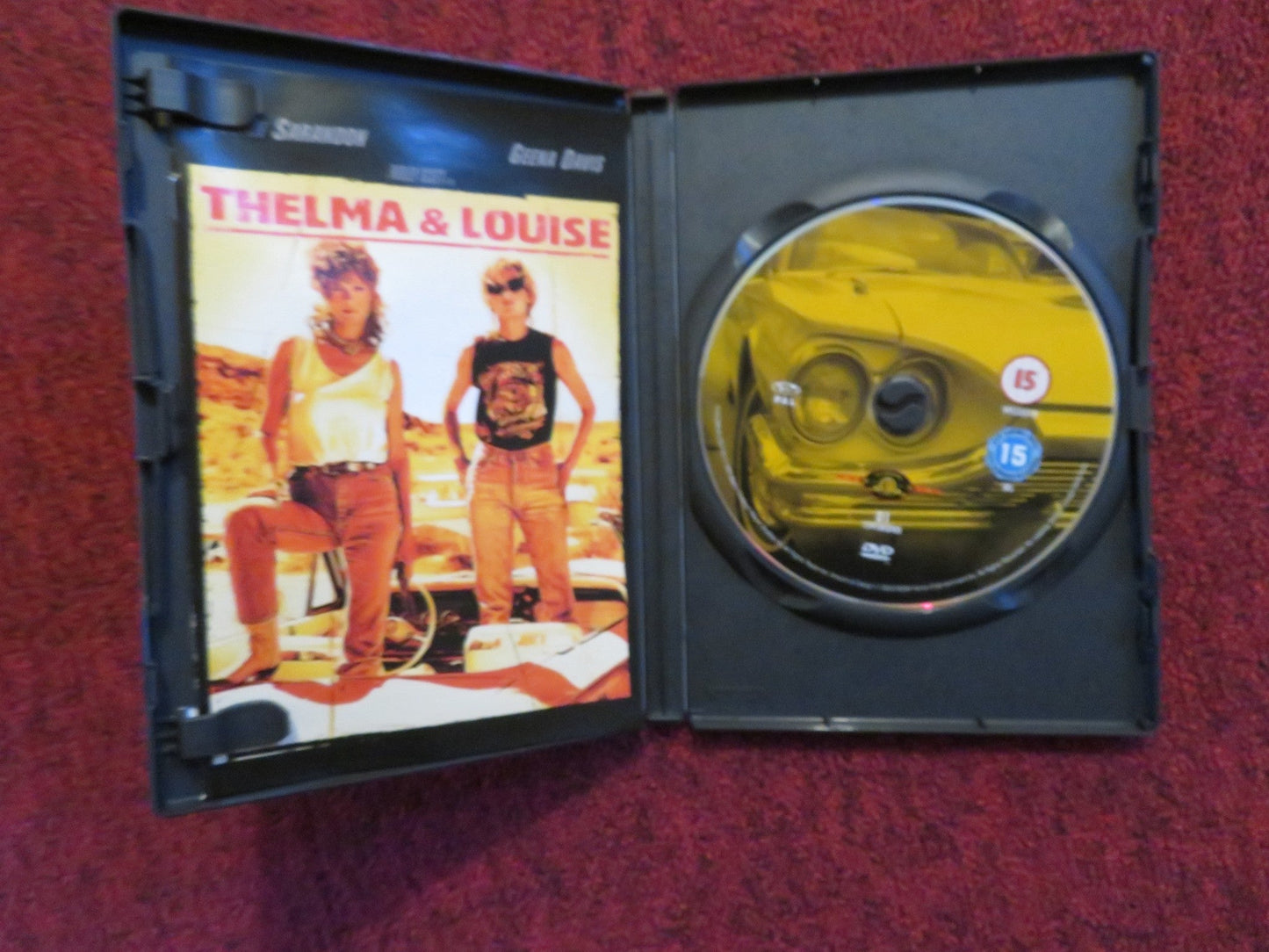 THELMA & LOUISE - SPECIAL EDITION (DVD) SUSAN SARANDON GEENA DAVIS 1991 REGION 2 Rendezvous Cinema Movie posters