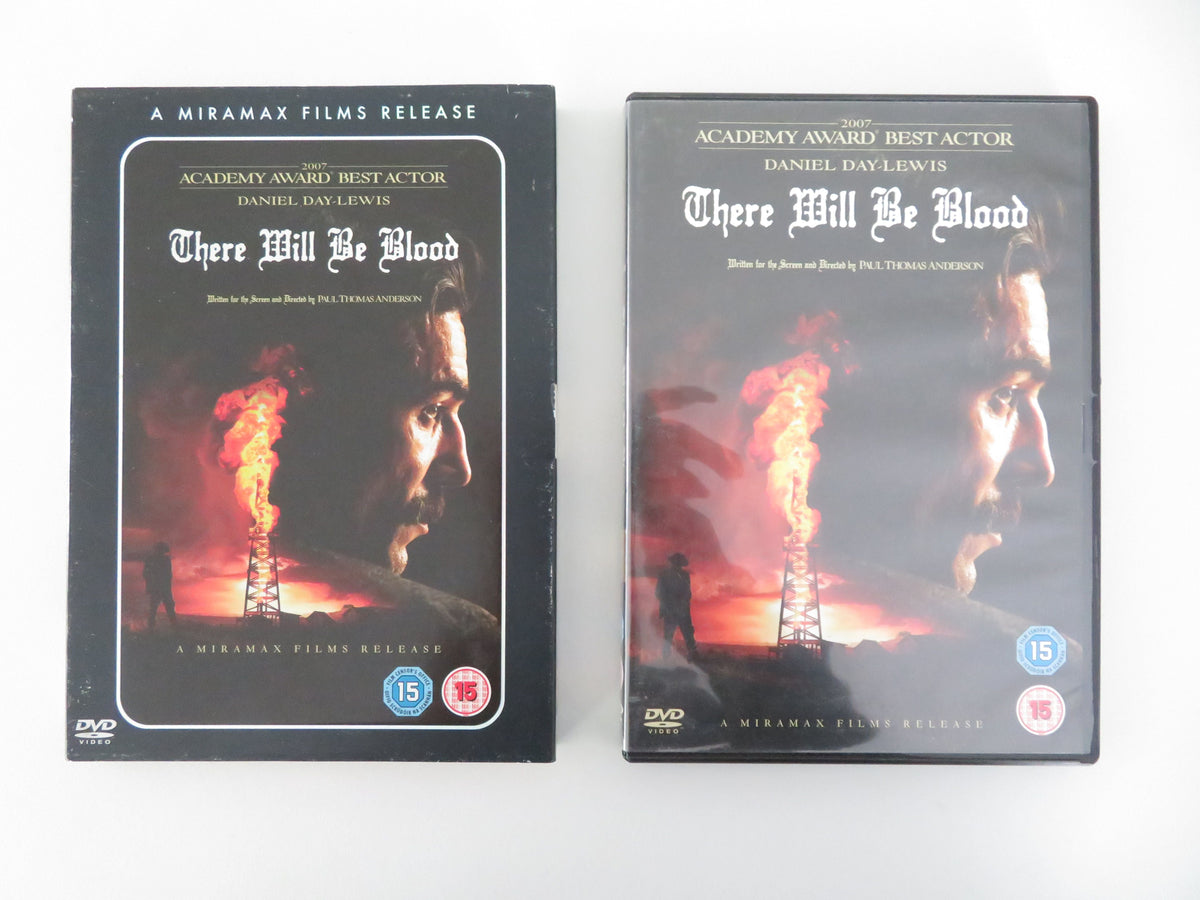 There Will Be Blood - B (DVD) Daniel Day-Lewis Paul Dano 2007 Region 2 Movie posters