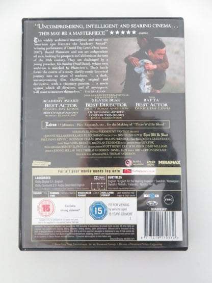 There Will Be Blood - B (DVD) Daniel Day-Lewis Paul Dano 2007 Region 2 Movie posters