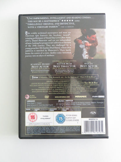 THERE WILL BE BLOOD (DVD) DANIEL DAY - LEWIS PAUL DANO 2007 REGION 2 Movie posters