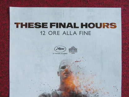 THESE FINAL HOURS - 12 ORE ALLA FINE ITALIAN LOCANDINA POSTER N. PHILLIPS 2013 Rendezvous Cinema Movie posters