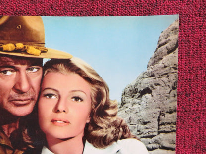 THEY CAME TO CORDURA - H ITALIAN FOTOBUSTA POSTER GARY COOPER RITA HAYWORTH R60s Rendezvous Cinema Movie posters
