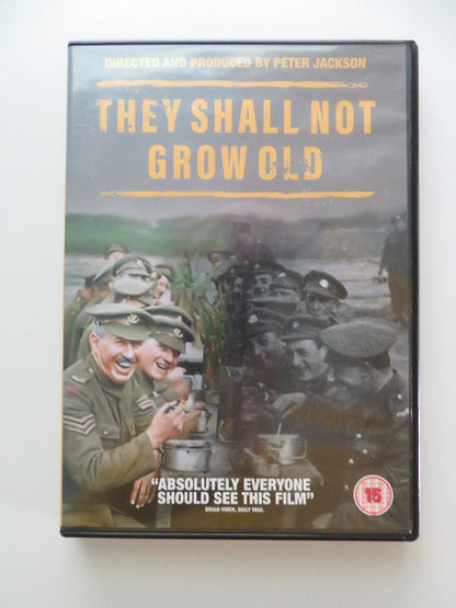 THEY SHALL NOT GROW OLD (DVD) THOMAS ADLAM WILLIAM ARGENT 2018 REGION 2 Movie posters