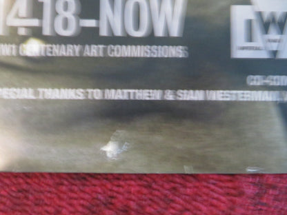 THEY SHALL NOT GROW OLD UK QUAD ROLLED POSTER THOMAS ADLAM WILLIAM ARGENT 2018 Movie posters