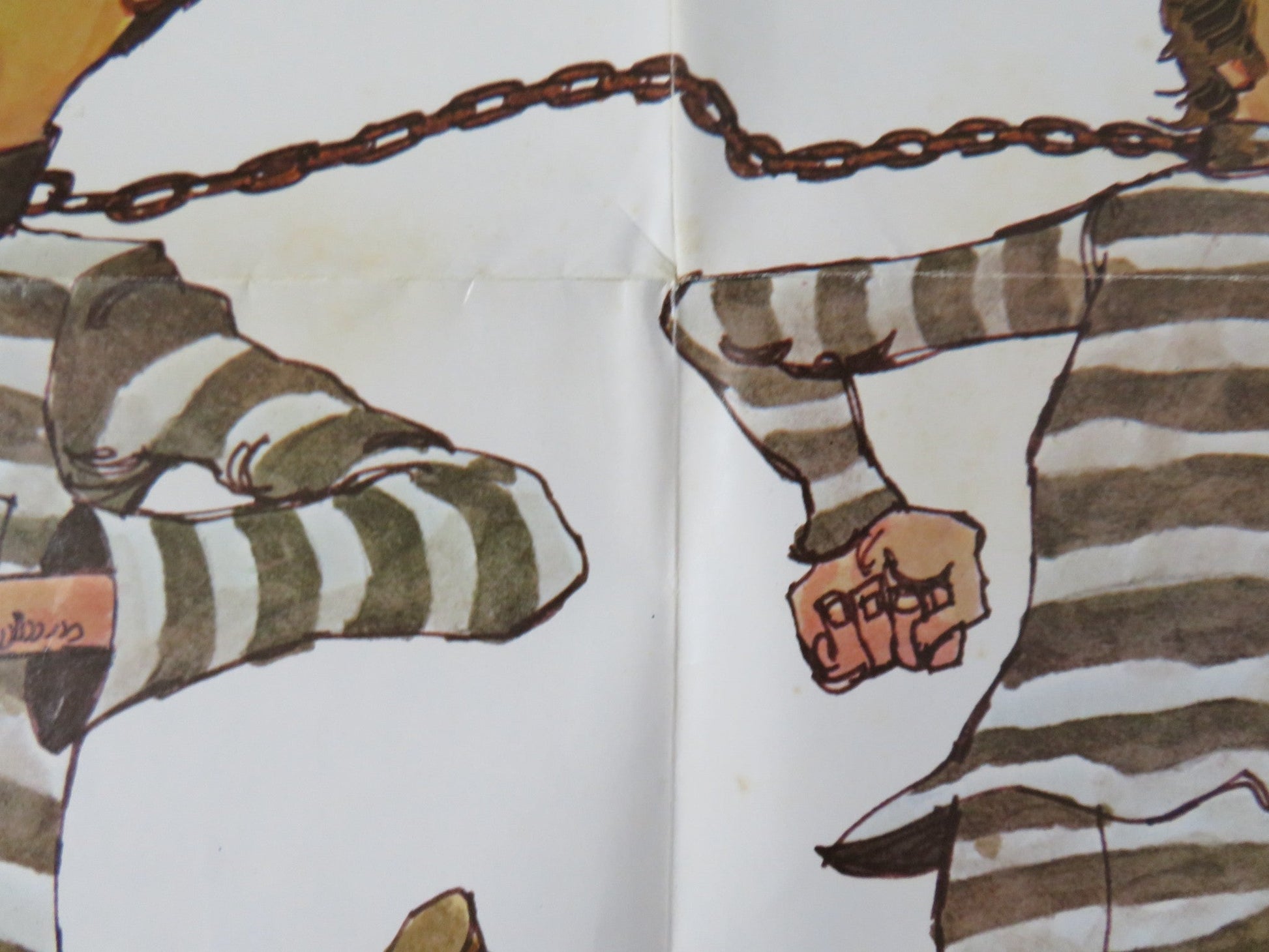 THEY WENT THAT - A - AWAY & THAT - A - AWAY FOLDED US ONE SHEET POSTER CHUCK MCCANN 1978 Rendezvous Cinema Movie posters