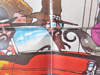 THEY WENT THAT - A - AWAY & THAT - A - AWAY FOLDED US ONE SHEET POSTER CHUCK MCCANN 1978 Rendezvous Cinema Movie posters