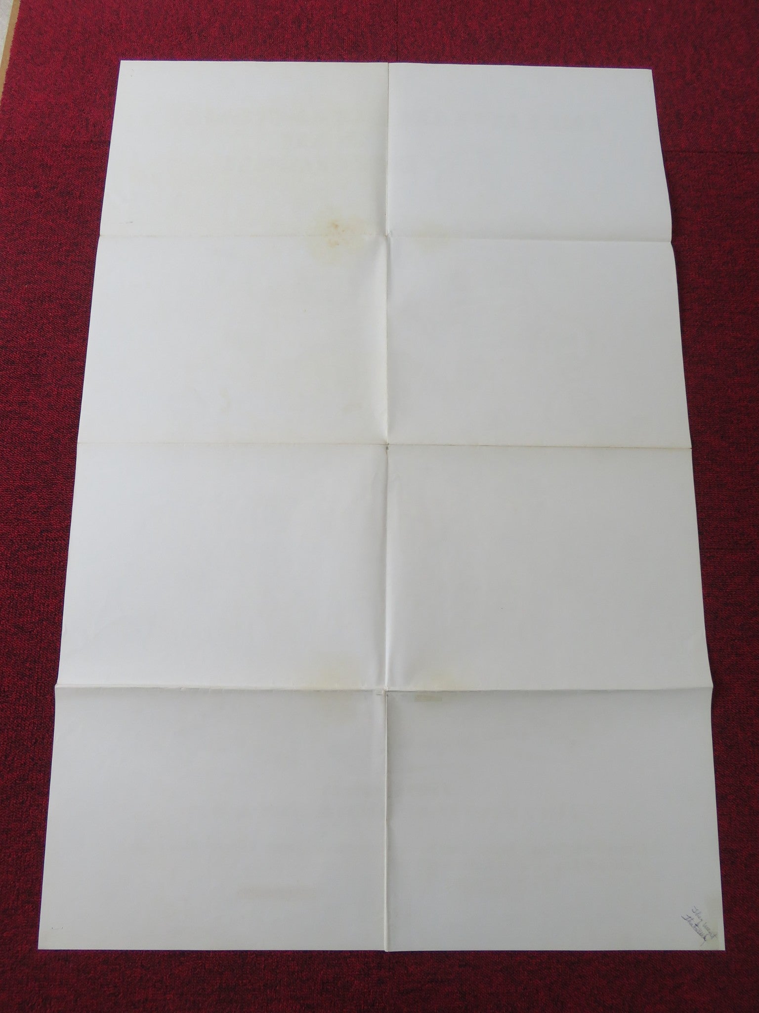 THEY WENT THAT - A - AWAY & THAT - A - AWAY FOLDED US ONE SHEET POSTER CHUCK MCCANN 1978 Rendezvous Cinema Movie posters