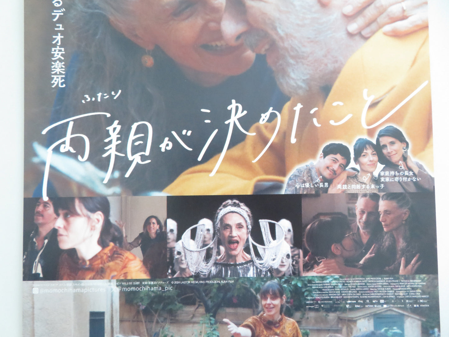 They Will Be Dust Japanese Chirashi (B5) Poster Ángela Molina Castro 2024 Movie posters