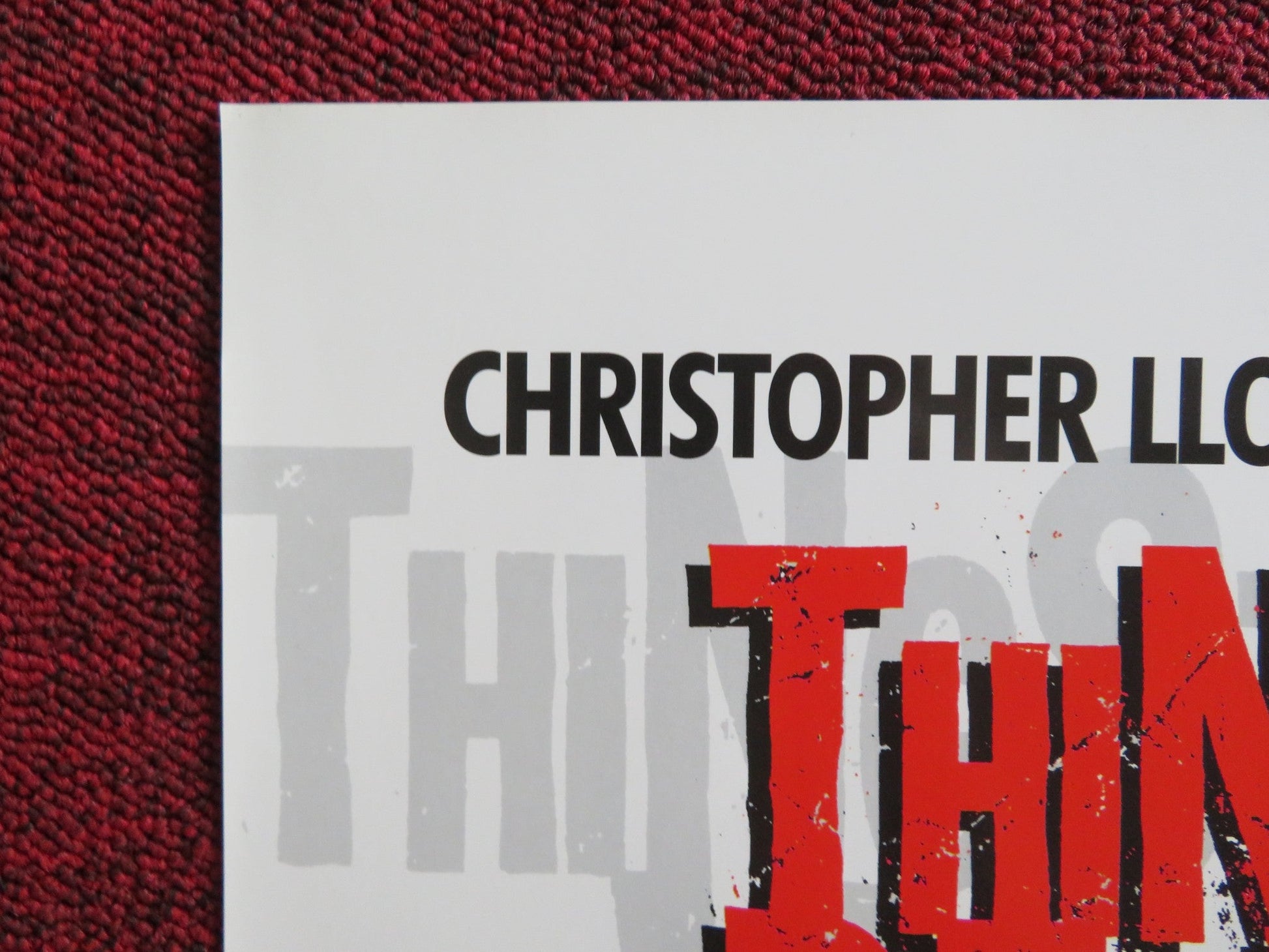 THINGS TO DO IN DENVER WHEN YOU'RE DEAD VHS VIDEO POSTER ANDY GARCIA 1995 Rendezvous Cinema Movie posters