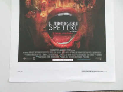 Thir13en Ghosts Italian Locandina Poster Tony Shalhoub Shannon Elizabeth 2001 Movie posters