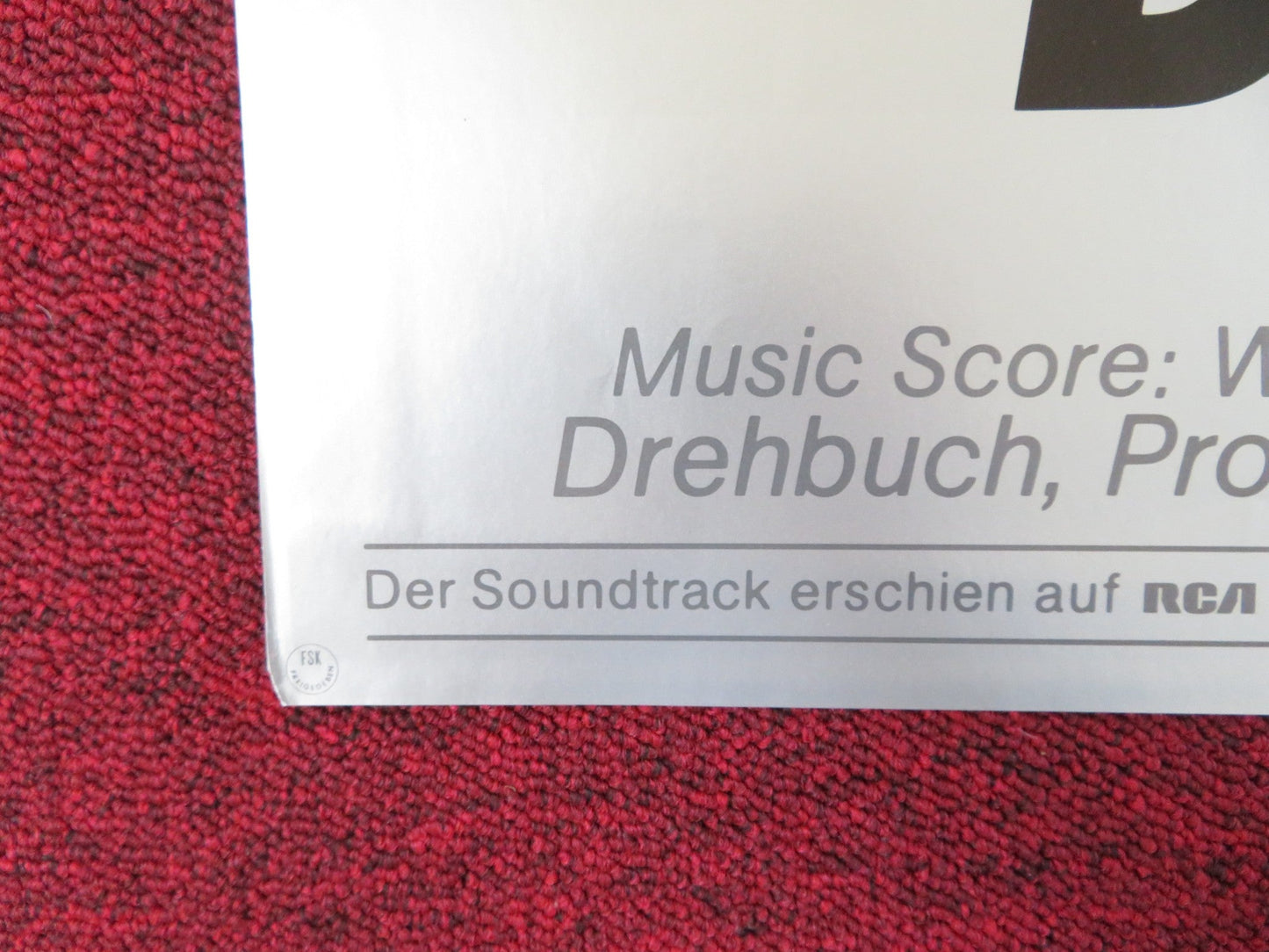 THIS IS ELVIS GERMAN A1 POSTER FOLDED JOHNNY HARRA DAVID SCOTT 1981 Rendezvous Cinema Movie posters